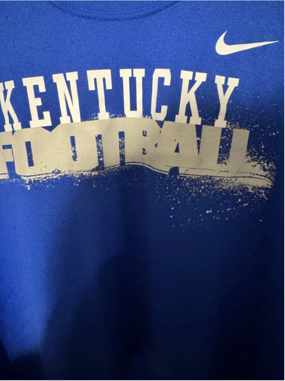 Kentucky Wildcats Nike Short Sleeve T-Shirt Size XL Blue